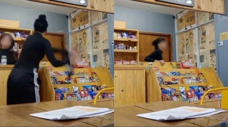 Se grabó destrozando el buffet universitario en el que trabajaba y realizó una grave denuncia