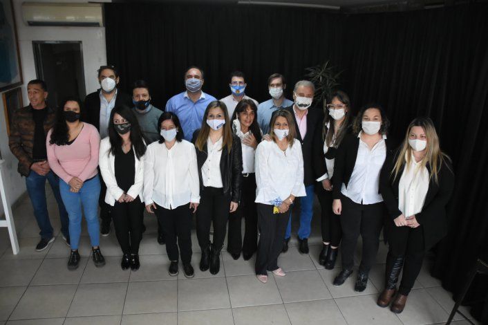 Los candidatos de la Democracia Cristiana. 