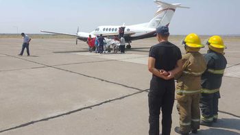 traslado sanitario a mendoza: una mujer resulto gravemente herida tras un incendio rural en el paraje media luna traslado sanitario a mendoza: una mujer resulto gravemente herida tras un incendio rural en el paraje media luna