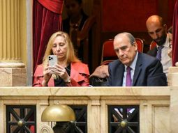 Guillermo Francos y Karina Milei, dos armadores políticos clave del oficialismo.