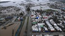 El sistema frontal afecta a diez regiones del país y provocó inundaciones. REUTERS/Juan González. El sistema frontal afecta a diez regiones del país y provocó inundaciones. REUTERS/Juan González.