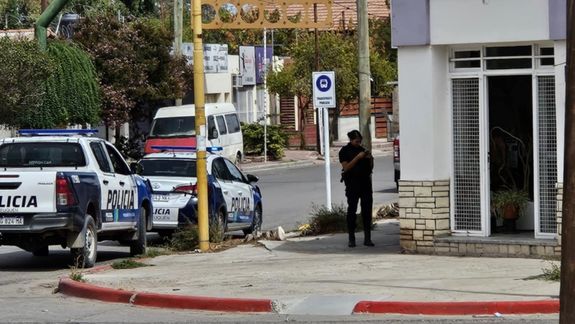 El estudio jurídico que fue robado en Centenario / Foto Gentileza