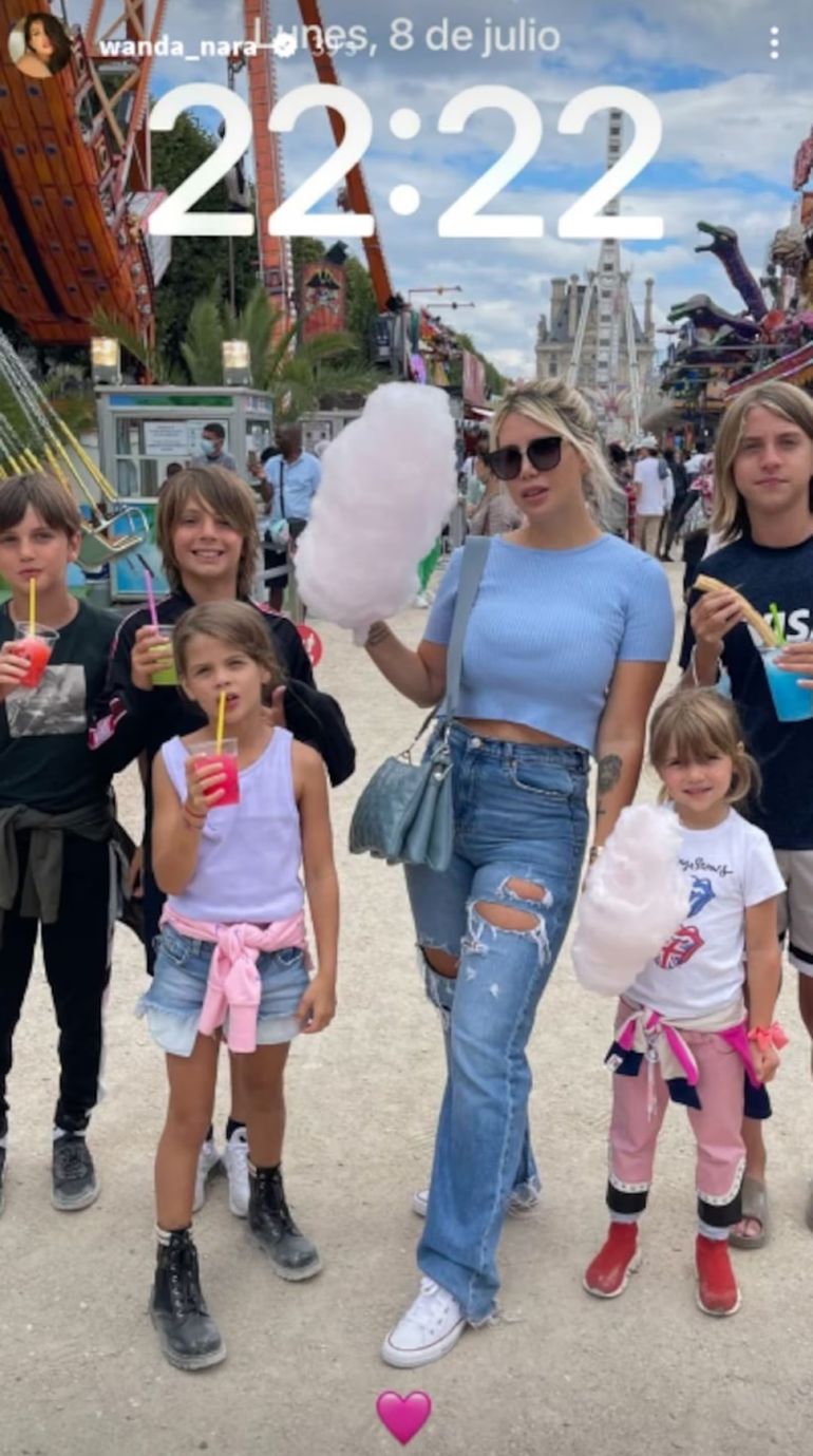 La foto de Wanda Nara con sus hijos y sin Icardi tras saberse el pedido de divorcio La foto de Wanda Nara con sus hijos y sin Icardi tras saberse el pedido de divorcio
