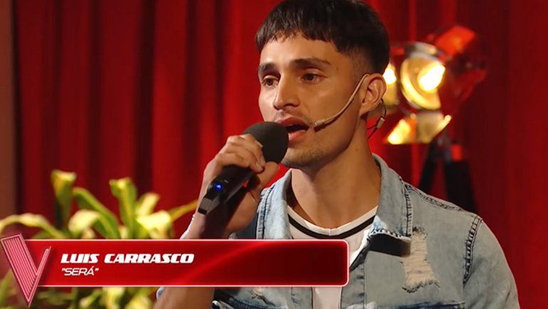 Tras la polémica, el rionegrino Lucas Carrasco volvió a La Voz Argentina