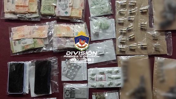 Allanaron un kiosco narco: cocaína