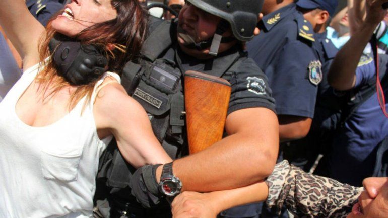 Más de 10 heridos fuera de la audiencia del juicio a Milagro Sala