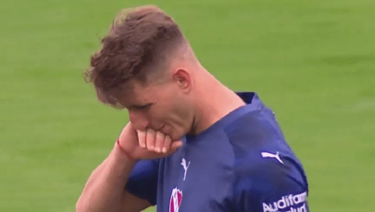 Tras el penal errado, Matías Giménez pidió disculpas.