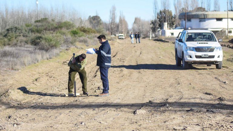 Las obras se demoraron porque por el sector donde realizará el asfalto pasan dos gasoductos.