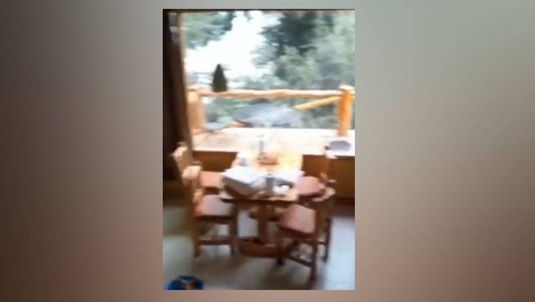 ¿Un duende en Villa Pehuenia? El sorprendente registro de dos turistas en un video