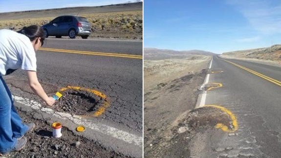 Cansadas de los baches