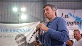 maximo k critico a macri en un acto en honor a su papa