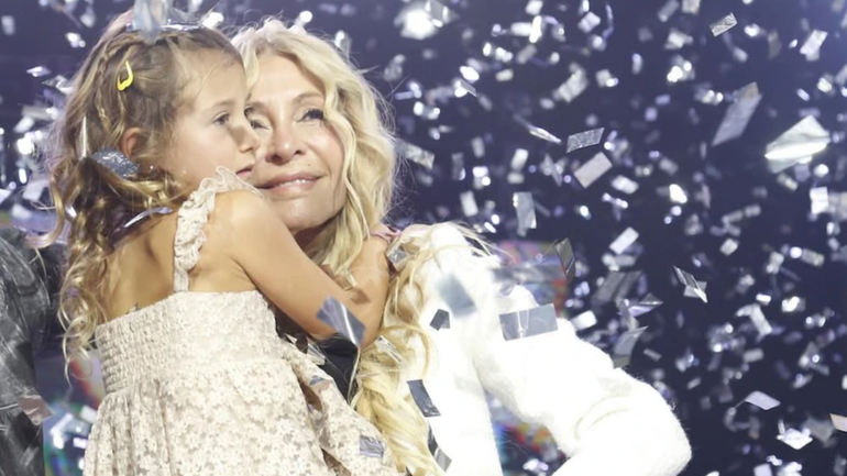 Cris Morena y su nieta Mila Yankelevich