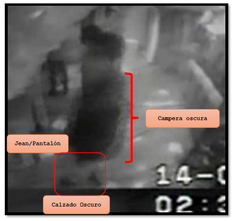 En el informe oficial de la PSA marcan cada una de la indumentaria que llevaba puesta Sergio Ávalos según las declaraciones que figuran en el expediente. En el informe oficial de la PSA marcan cada una de la indumentaria que llevaba puesta Sergio Ávalos según las declaraciones que figuran en el expediente.