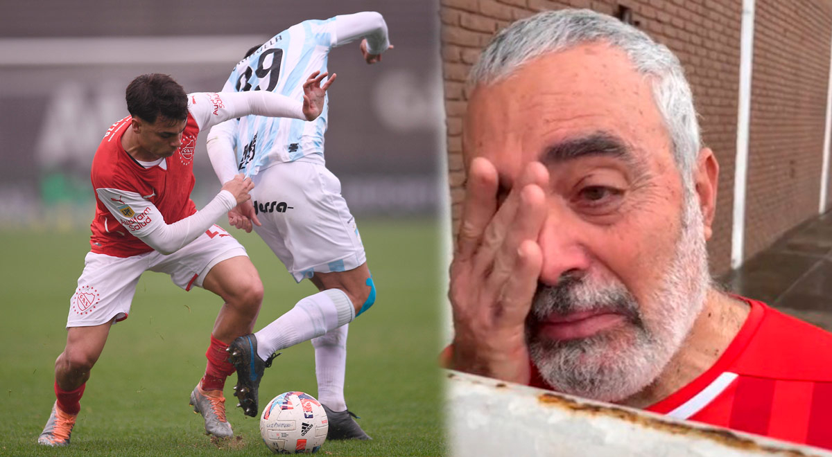 Video desgarrador: El hincha del Rojo que fue igual a la cancha y lloró
