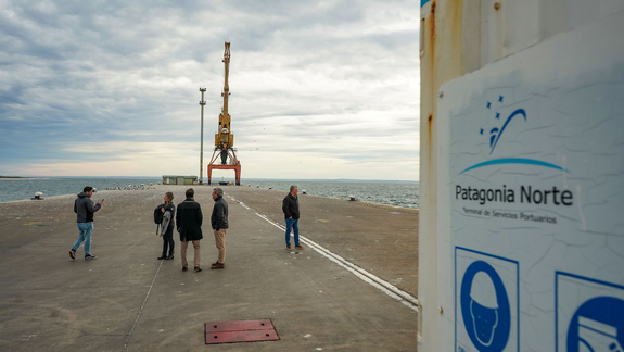 La visita forma parte de una etapa de evaluación técnica para definir detalles. Foto: Gobierno de Río Negro.