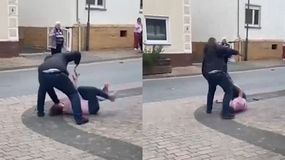 El hombre atacó sorpresivamente a su exesposa dentro y fuera de una panadería de Alemania. | LM Neuquen El hombre atacó sorpresivamente a su exesposa dentro y fuera de una panadería de Alemania.