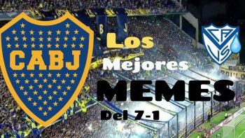 los mejores memes de la goleada del ano: el 7 a 1 de boca a velez los mejores memes de la goleada del ano: el 7 a 1 de boca a velez