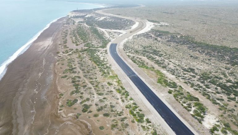 Pavimentacion de la Ruta 42 de Chubut. Pavimentacion de la Ruta 42 de Chubut.