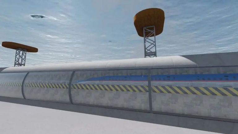 Los nuevos trenes a 1.000 km/h que circulan bajo el agua