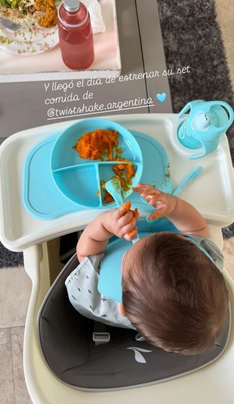 Cruz, el hijo de Nicole Neumann Cruz, el hijo de Nicole Neumann