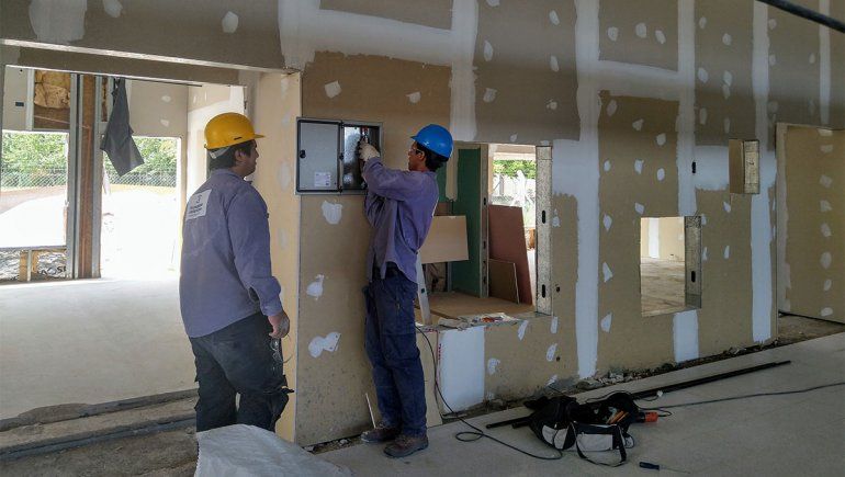 Avanza la construcción de tres jardines de infantes en la ciudad