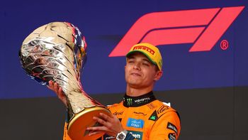 Lando Norris consiguió su primer título de pilotos. Lando Norris consiguió su primer título de pilotos.