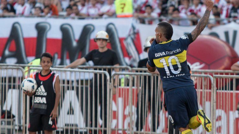 En la primera mitad del torneo de 30 equipos metió siete goles en 15 partidos para Boca.&nbsp;