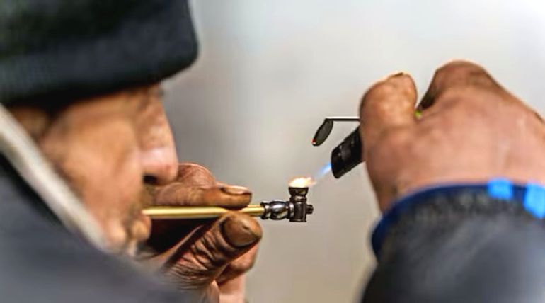 El crack es la droga que más se consume en la zona de Zombilandia, en Frankfurt. El crack es la droga que más se consume en la zona de Zombilandia, en Frankfurt.