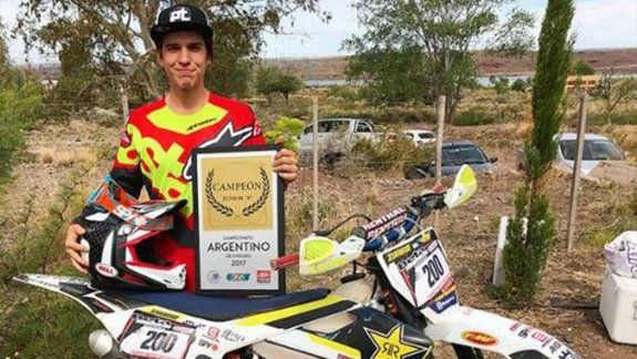 Joven piloto de enduro murió tras un accidente en Catriel