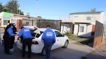 Uno de los 14 allanamientos dispuestos este viernes por la causa Gloria Ruiz.