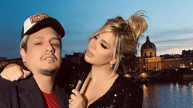 Quién es Kenny Palacios, el amigo de Wanda Nara que se casará tras 12 años de relación