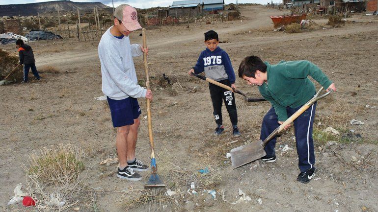 En Mariano Moreno, los chicos sueñan con su plaza