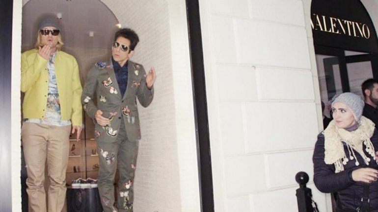 Ben Stiller y Owen Wilson posaron para Valentino previo al estreno de Zoolander 2.