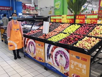 Chile realiza fuertes promociones en las góndolas sobre sus productos en los mercado de China.