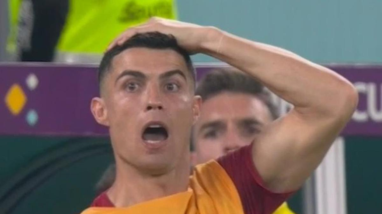 La insólita distracción del arquero de Portugal y la reacción de Ronaldo