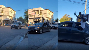 Caravana senegalesa agitó el centro de Las Grutas: ¿Qué pasó?