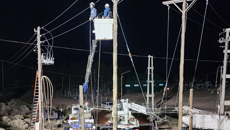 Cuándo será el corte de luz en Centenario para restablecer el 100% del servicio