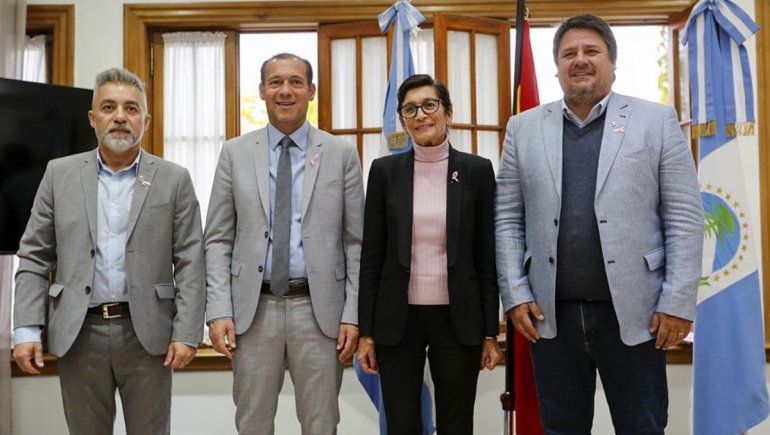 La embajadora de España en el país estuvo de visita por Neuquén