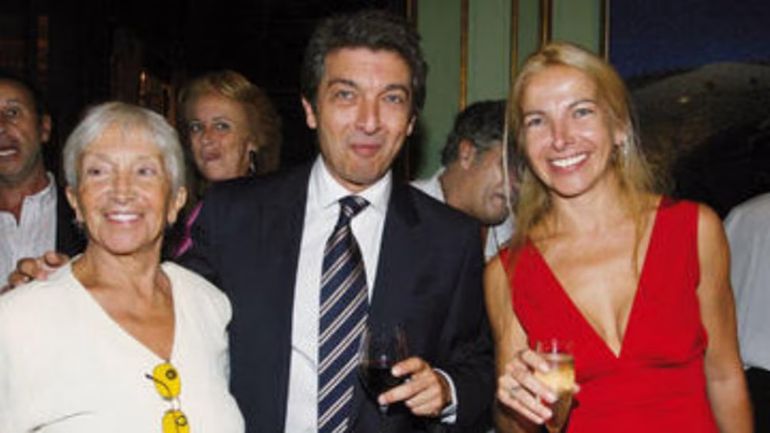 Ricardo Darín y su hermana
