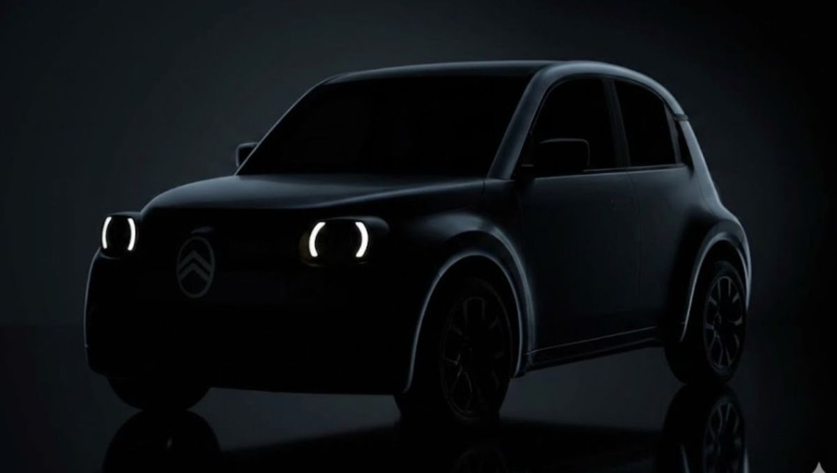 Citroën mostró la silueta del 2CV en el final teaser.
