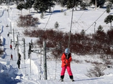 Caviahue abre su centro de esquí con una tremenda nevada