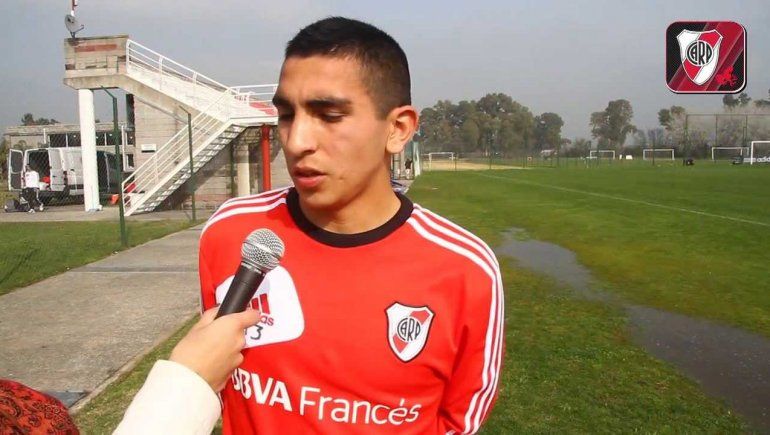 Iván Díaz hizo todas las inferiores en River pero no tuvo lugar en la Primera y se fue a Europa.