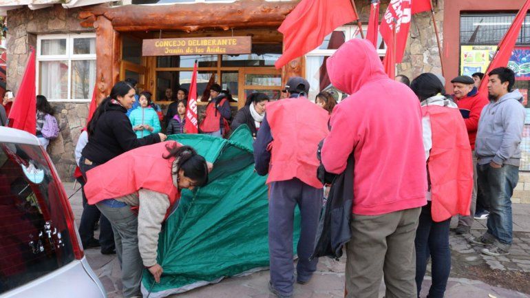 MTD tomó el Concejo Deliberante de Junín: reclama tierras