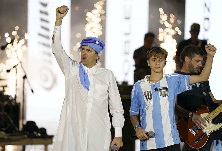 Ciro y los Persas desataron la Fiesta Argentina en Qatar