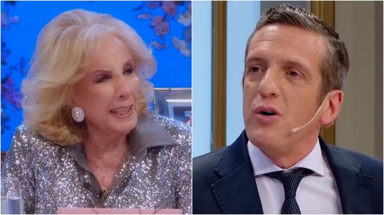 Mirtha Legrand y Mauro Szeta