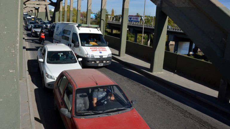 Algunos automovilistas se resignaron a la espera