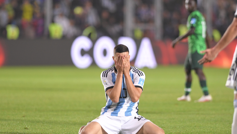 Argentina quedó afuera del Mundial sub 20. Fotos: Télam 