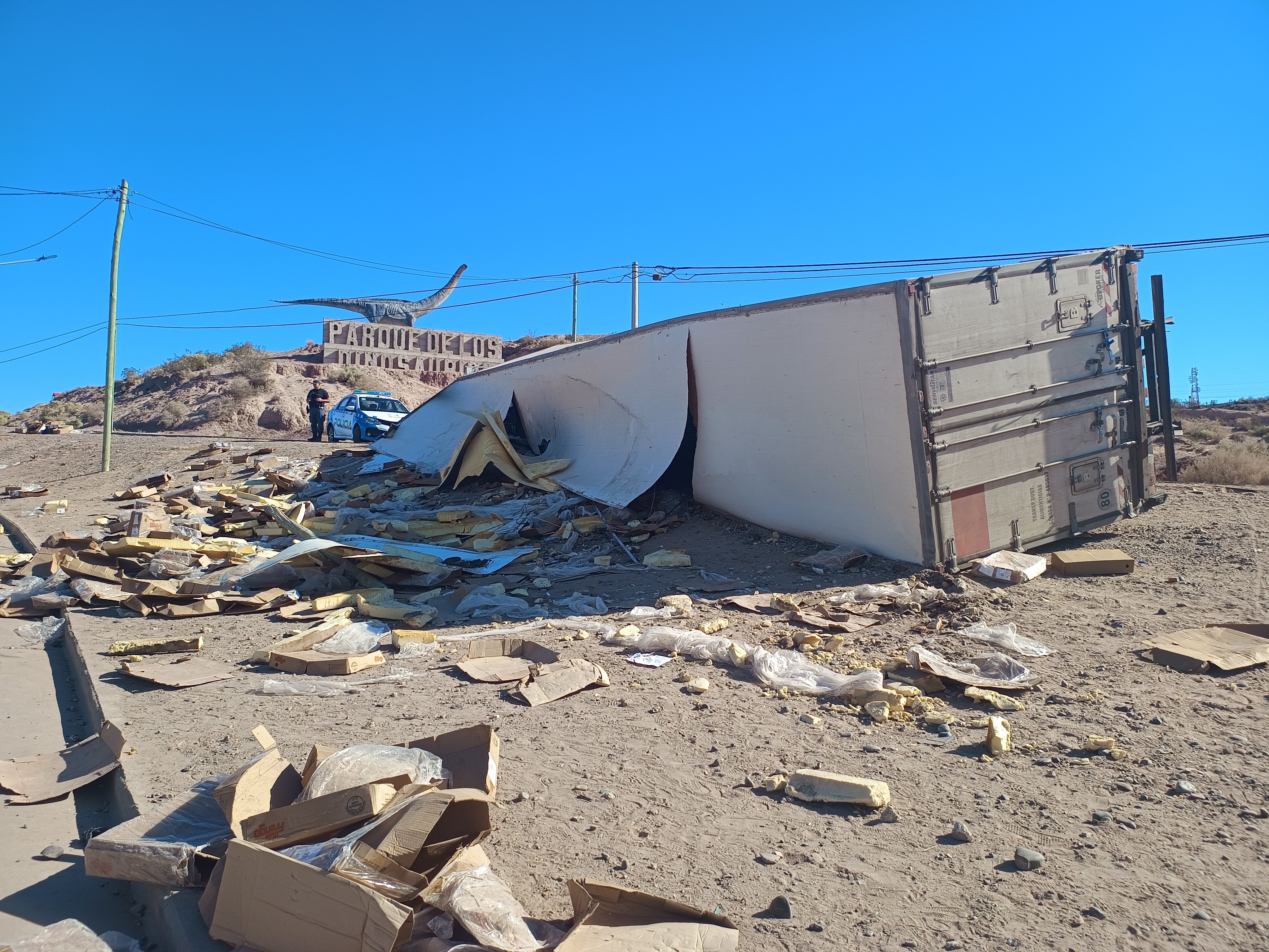 El impactante vuelco ocurrió en una zona transitada del oeste neuquino.&nbsp;