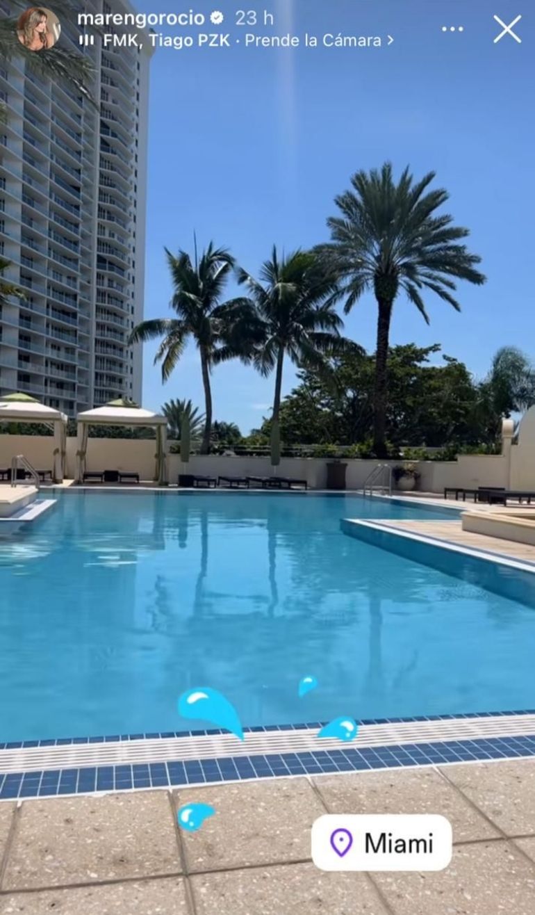 Las vacaciones de Eduardo Fort y Rocío Marengo Las vacaciones de Eduardo Fort y Rocío Marengo