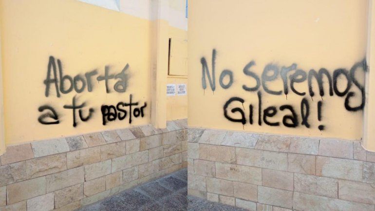 Denuncian hechos vandálicos durante el Ni Una Menos